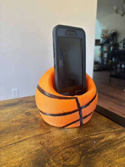 3D Printed Basketball Phone Charging Station